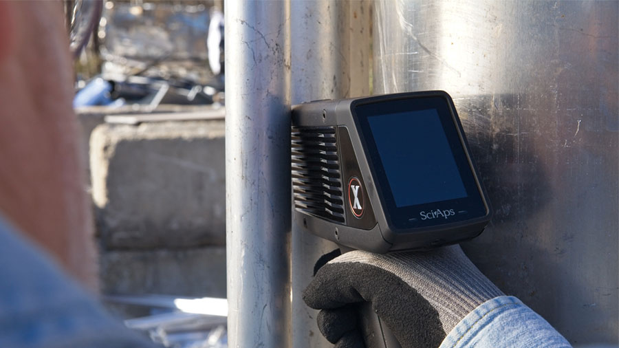analyseur de métaux XRF portable X-550 Pb SciAps